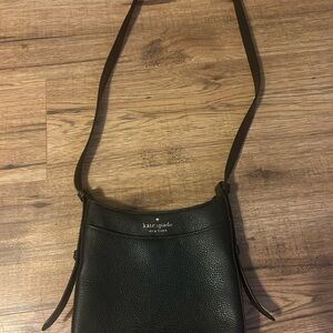 Kate Spade Black Leather Crossbody Bag